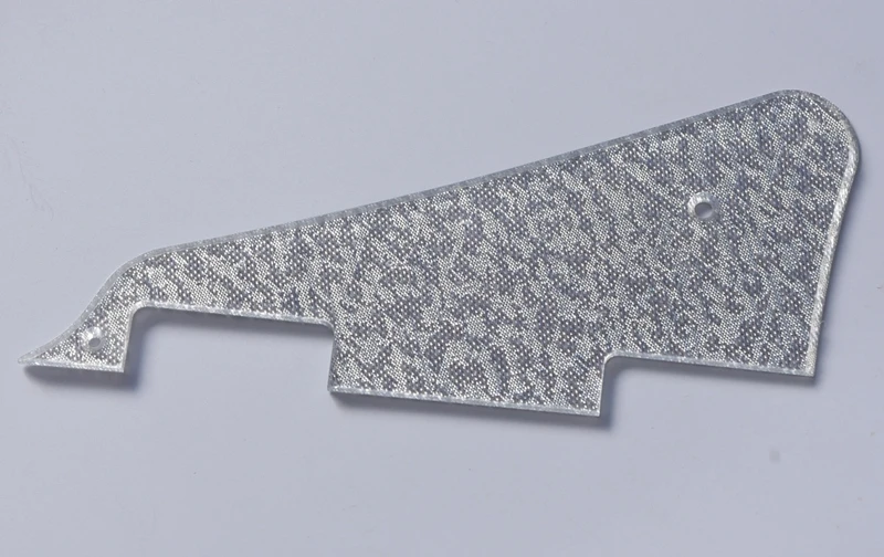 

KAISH Silver Sparkle Plastic LP Guitar Pickguard for Epiphone Standard Les Paul