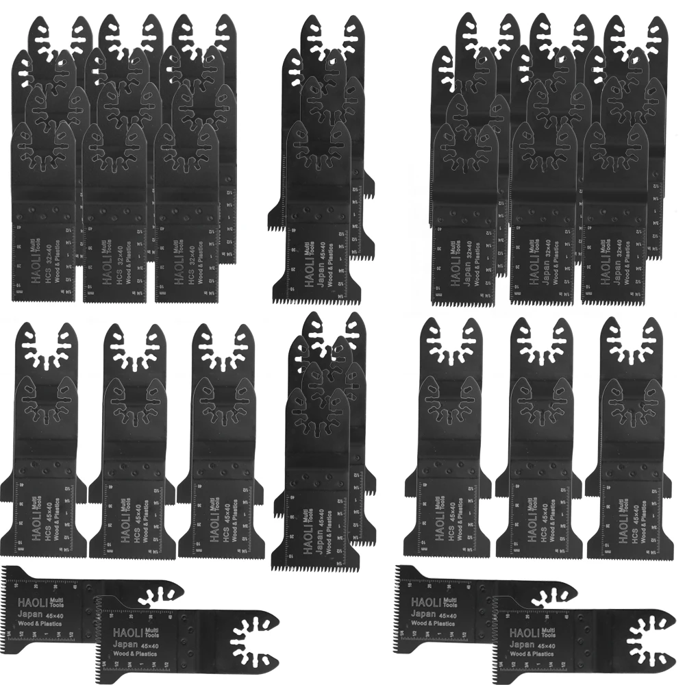 

48pcs quick change Oscillating multi Tool Saw Blades fit for Multimaster power tools as Fein,TCH,Black&Decker ,Finger pad