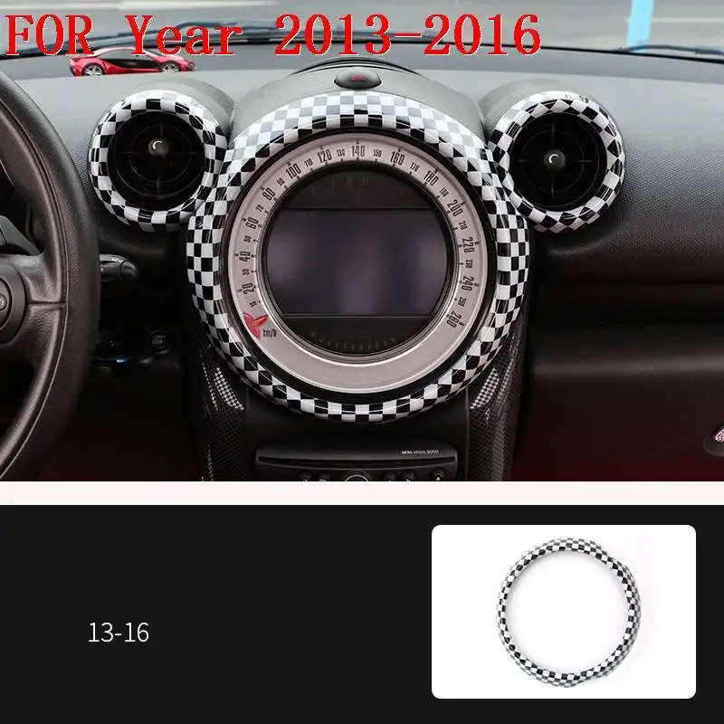 Интерьер прочный Automovil хром автомобильная Модифицированная декоративная отделка защита аксессуар автомобильный Стайлинг 13 14 15 16 для мини R60 - Название цвета: Version K