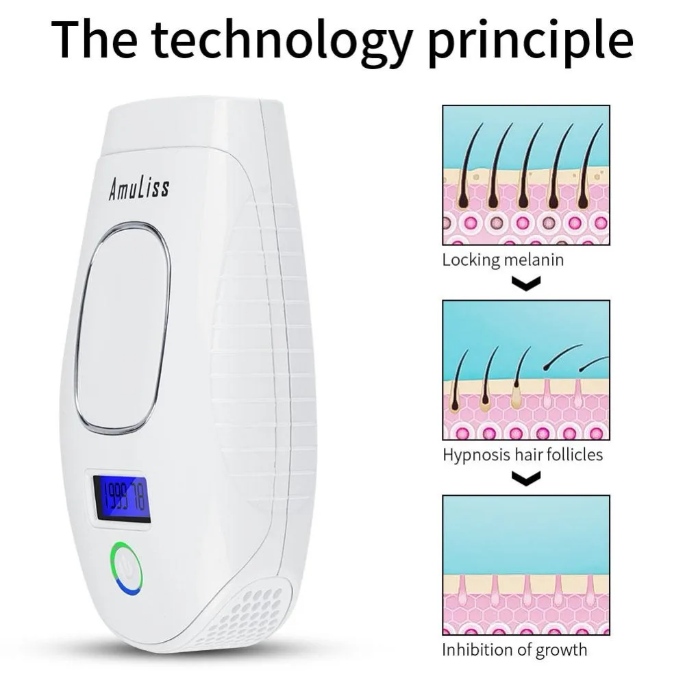 

IPL Laser Hair Removal Beauty Epilator Hair Removal Depilador Facial Hair Remover For Women Man Armpit Legs Bikini Home Use