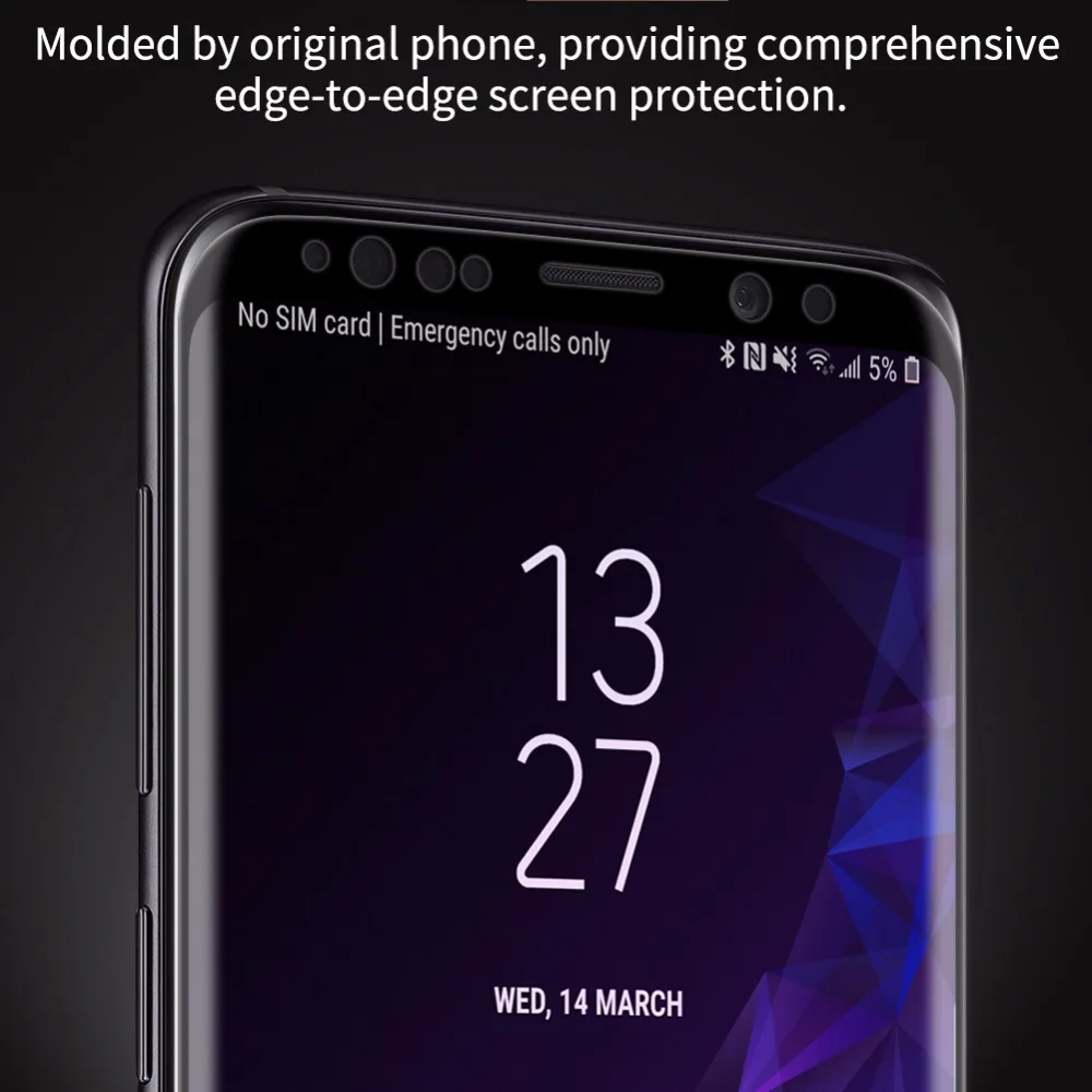NILLKIN 3D DS+ MAX полный клей покрытие стекло экран протектор для samsung S9/S9 Plus NOTE 9 NOTE 8 Подарок пленка инструмент