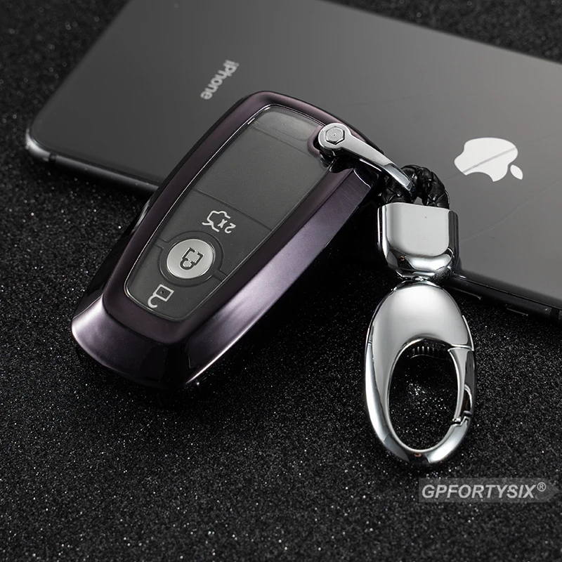 

Car Key Fob Cover Case Smart Key Shell For Ford Explorer F150 Mustang EDGE 2018 for Ford Fusion Mondeo Mustang Edge Expedition