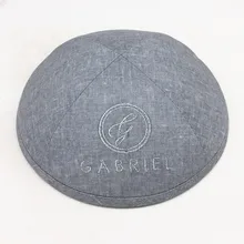 Изготовленные на заказ продукты 19 см KippotKippaYarmulke Kipa Иудейская Кепка kippah kullies Beanies еврей шляпа-Кепка с черепом