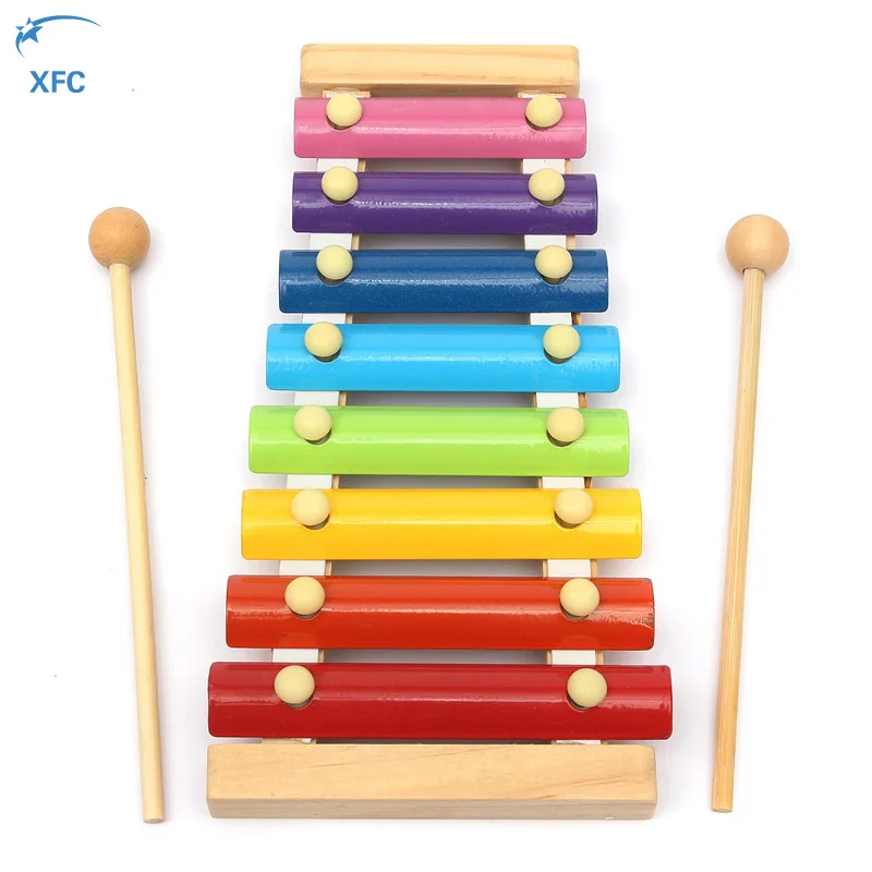 XFC 8 Notes Musical Xylophone Piano Wooden Instrument Kids Educational