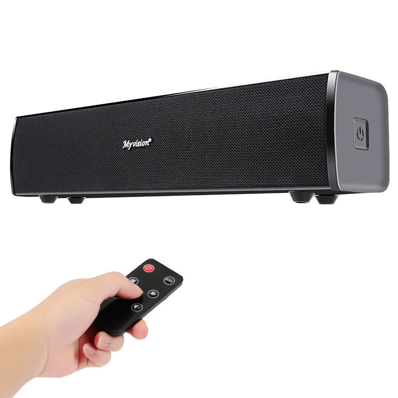 

30W Soundbar Sound Bar Home Theater Sound Speaker with Wireless Bluetooth and Wired Connect Touch and Remote Control for TV PC