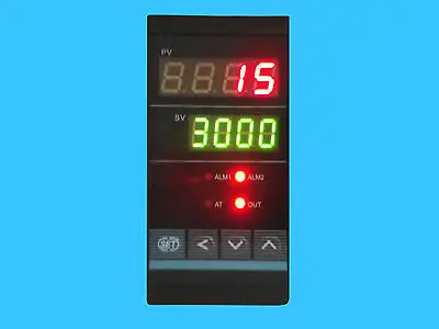 

Vertical Universal Digital PID Temp Controller with SSR Output and 2 Alarms