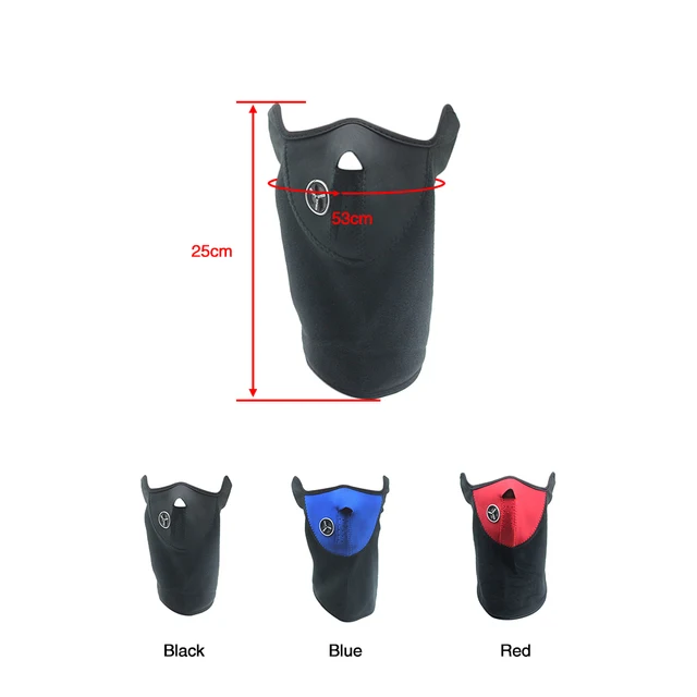 ZSDTRP Balaclava Ski Half Face Mask Cover Hat Cap Winter Wind Stopper Face Mask Neck Warmer Motorcycle Snowboard Cap Hat