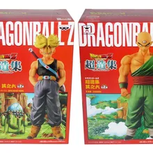 Обувь для косплея; аниме «из комикса «Жемчуг дракона», «Драконий жемчуг зет» Banpresto Chozousyu Коллекция Рисунок Vol.6-super Saiyan Trunks и Tenshinhan