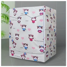 SRYSJS толстый медведь кружева стиль водонепроницаемый чехол для стиральной машины солнцезащитный барабан типа Автоматический пылезащитный чехол