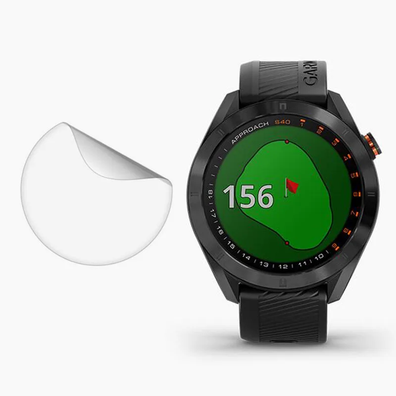 

Мягкая прозрачная защитная пленка для смарт-часов Garmin Approach S40, 3 шт.