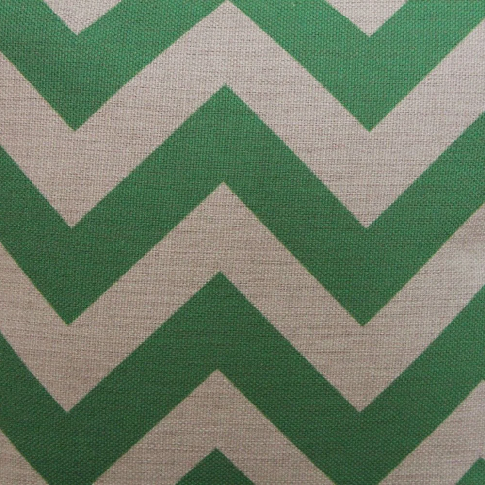 Linkwell 45*45 см зеленый Лен Chevron Zig Zag волны Лен Хлопок Чехлы для подушек геометрический Геометрия