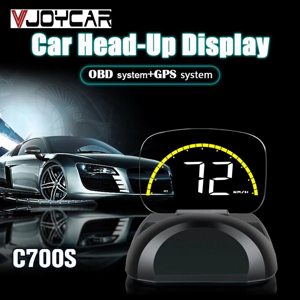 Новый цифровой спидометр автомобильный HUD зеркало OBD2 дисплей GPS проектор OBD
