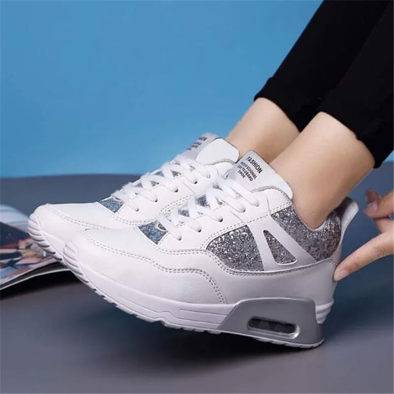 Женские кроссовки Повседневные Удобные дышащие на платформе Tenis Feminino Chaussure Femme