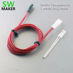 Swmaker 2 шт. * Модульный semitec 104gt-2 NTC 100 К RepRap 3D-принтеры экструдер hotend термистор