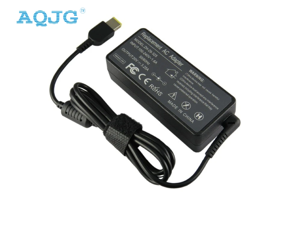 

20V 3.25A 65W AC laptop power adapter charger for Lenovo Thinkpad X1 Carbon Lenovo G400 G500 G505 G405 YOGA 13 AQJG