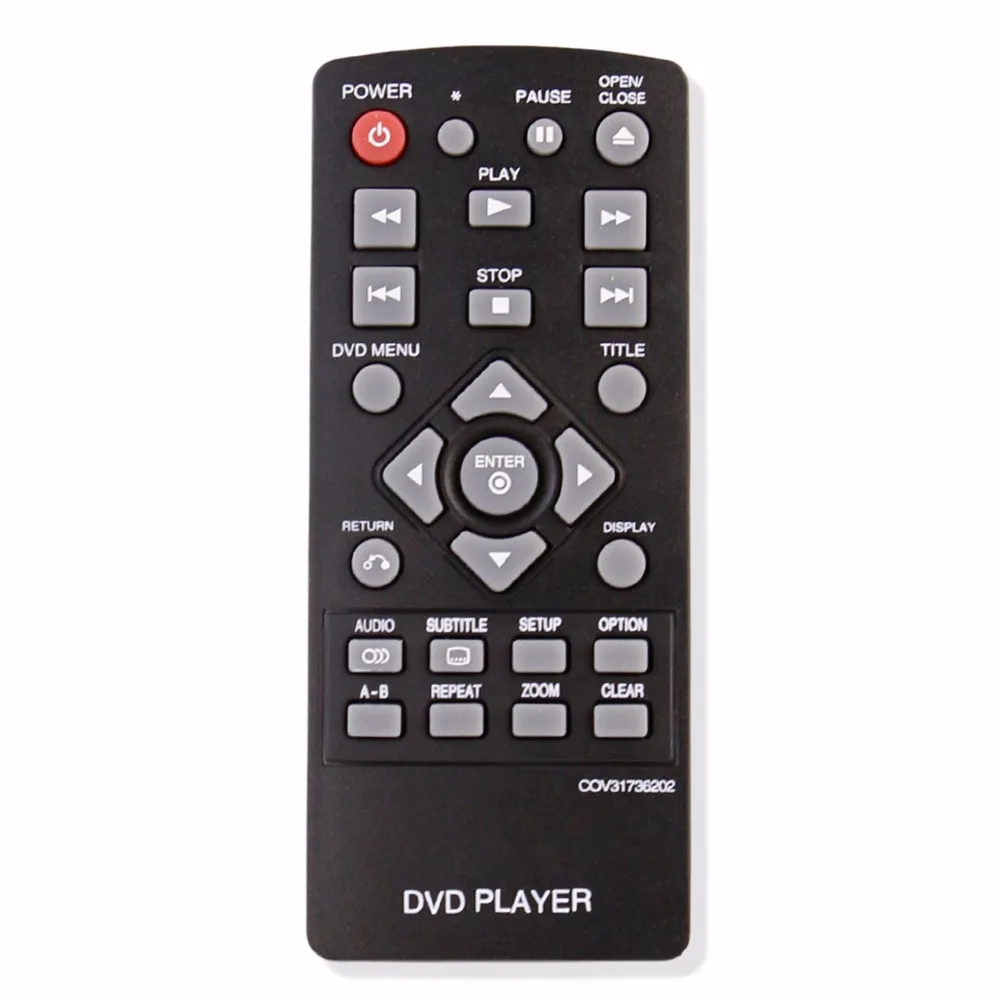 Новый пульт дистанционного управления COV31736202 подходит для DVD плеера LG DP132 DP132NU|remote