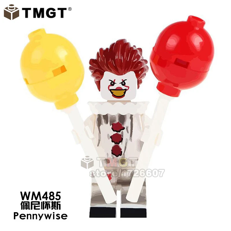 20 шт. Стивен Кинг фильм ужасов KT1012 Pennywise Джокер Джордж Беверли выбрали Jacobs строительные блоки игрушки дети подарок на Хэллоуин - Цвет: WM485