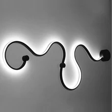 LED Postmodern Nordic Iron Aluminum Acrylic Belt LED Lamp LED Light Wall lamp Wall Light Wall Sconce For Store Bedroom Corridor LED Postmodern Nordic Iron Aluminum Acrylic Belt LED Lamp LED Light Wall lamp Wall Light Wall Sconce For Store Bedroom Corridor