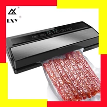 220V 110W Vacuum Sealing Machine Home Best Vacuum Sealer Fresh Packaging Machine Food Saver Vacuum Packer Include 5Pcs Bags Free home food packaging machine vacuum sealer 220v 110v sealing fresh film sealer vacuum packer mini china vacuum sealer rolls bags