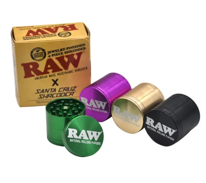 Алюминий 53 мм 4 шт. RAWgrinder измельчитель для табака травяных ЧПУ металлических трав
