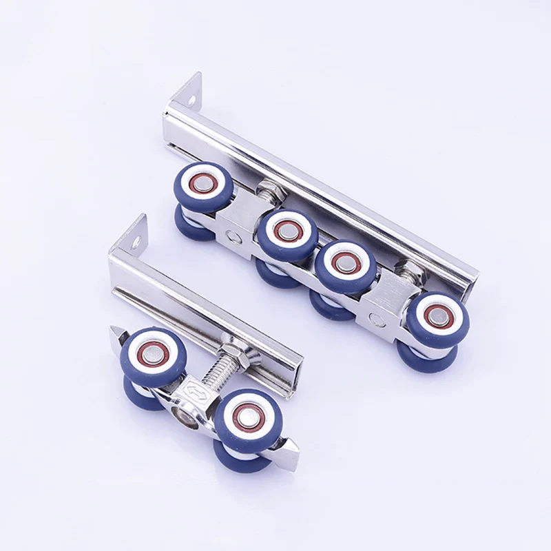 

4/8 Wheel Zinc Alloy Slide Doors Pulley Hanging Rail Wheels with Mute Bearing High Load-bearing --M25