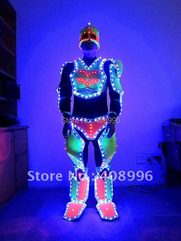 新版 Led発光ロボットスーツ用パフォーマンス ウルトラマン 光る服 ライトアップ衣装 正規取扱店 新版 Led発光ロボットスーツ用パフォーマンス ウルトラマン 光る服 ライトアップ衣装 正規取扱店