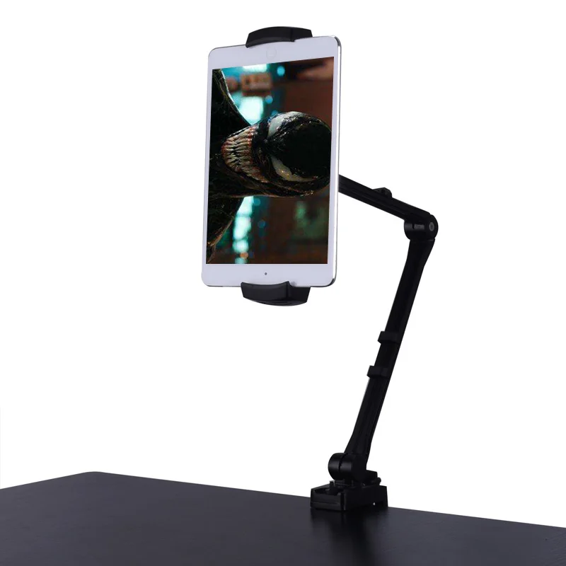 

360 Rotate Tablet Stand Bed Long Arm Holder Desk Clamp Mount Bracket 4-12.9 inch for iPad Pro 9.7/11/10.5 /12.9 Air 2 Mini 4 3 2