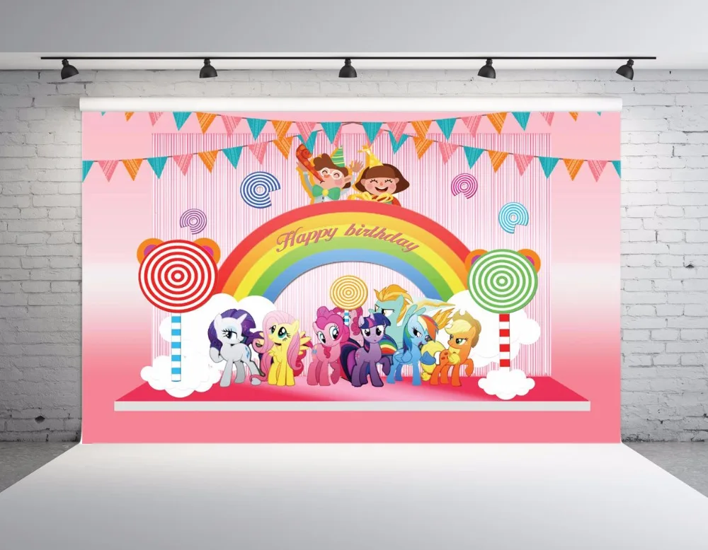 

SHENGYONGBAO Vinyl Custom Photography Backdrops Cartoon theme Photo Studio Props horizontal Photography Background NTZP-02