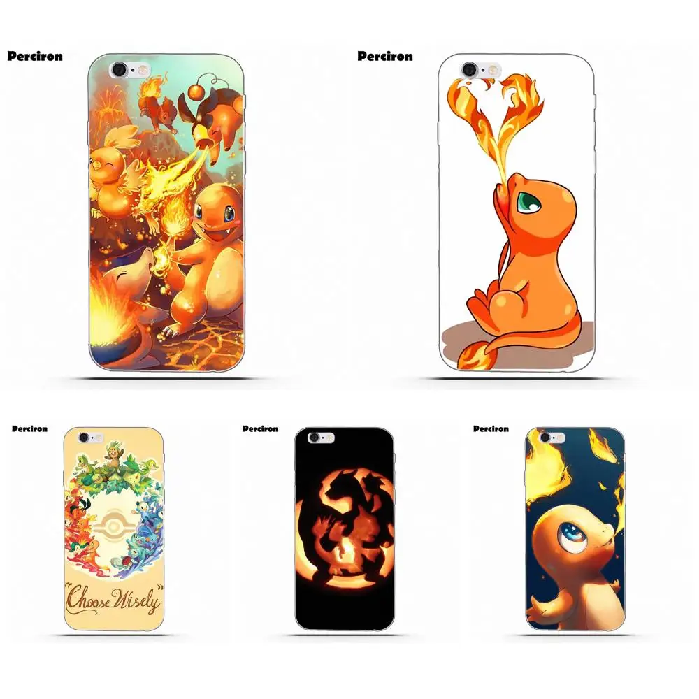 

Perciron Super Flexible Charmander Pokemons For LG Nexus 5 5X V10 V20 V30 V40 2017 2018 2019