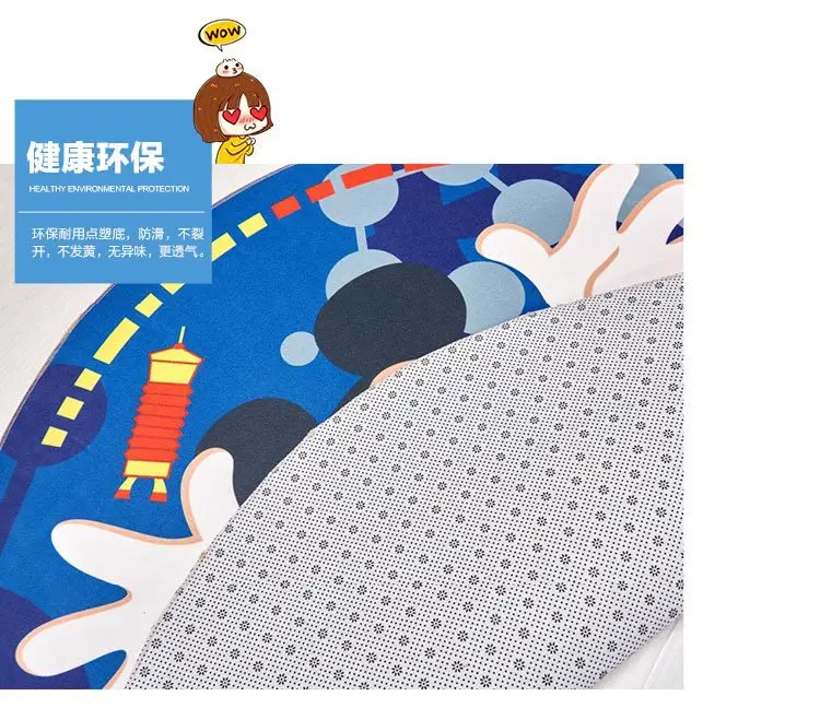 Doraemon 100 см круглое одеяло пушистый лохматый ковер для домашней комнаты Коврики