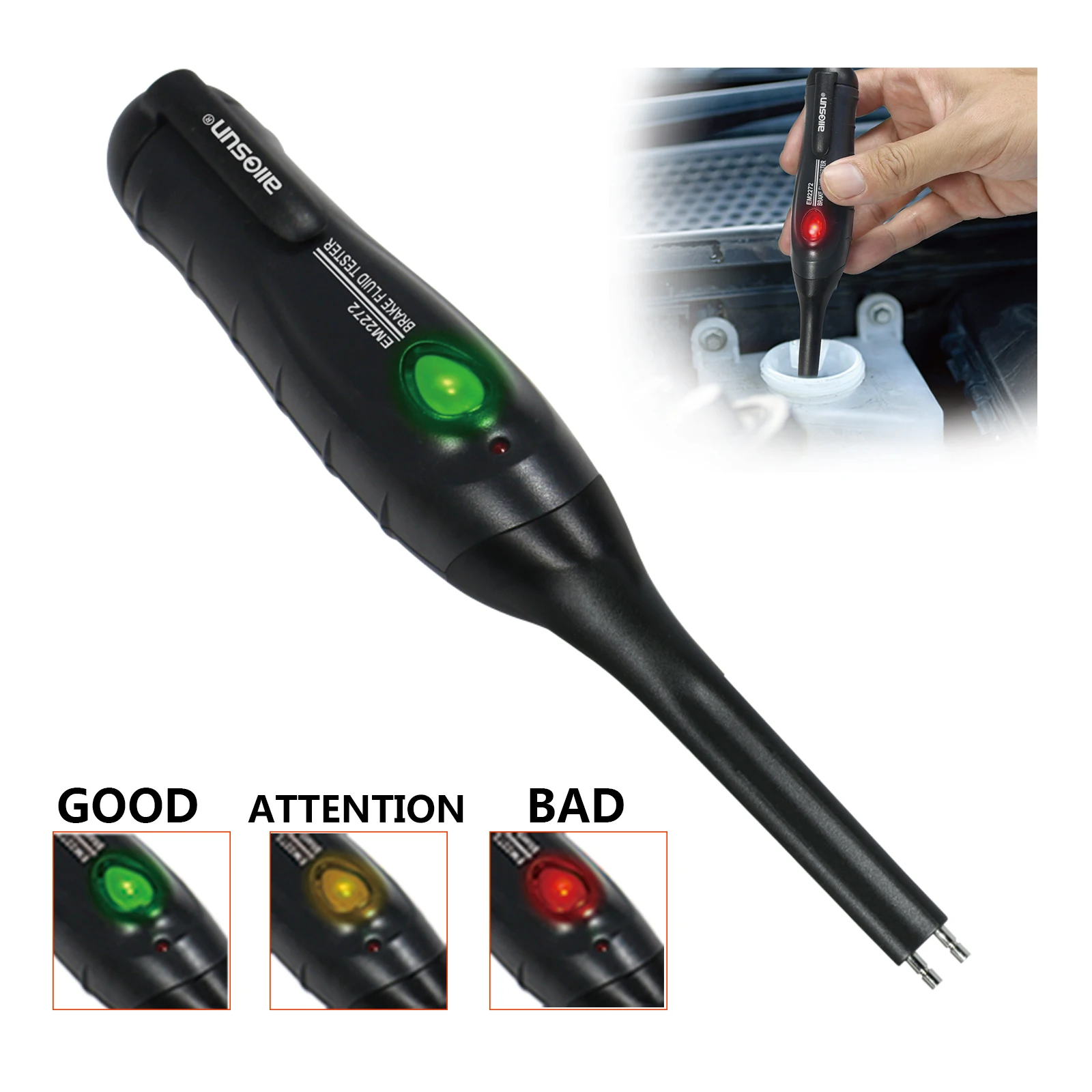 Automotive Brake Fluid Tester Car Brake Test font b Tool b font Pen Type Portable Auto