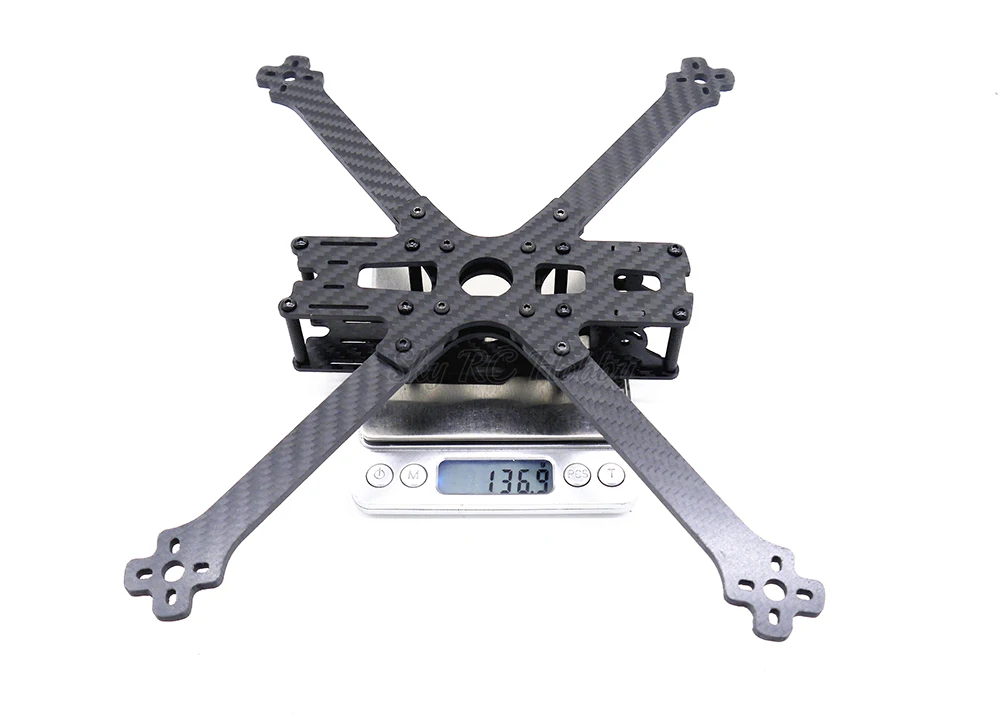 Source one 7 7inch V0.1  V0.2 300 300mm with 4mm arm X frame FPV Racing Drone Quadcopter Frame Kit (6)