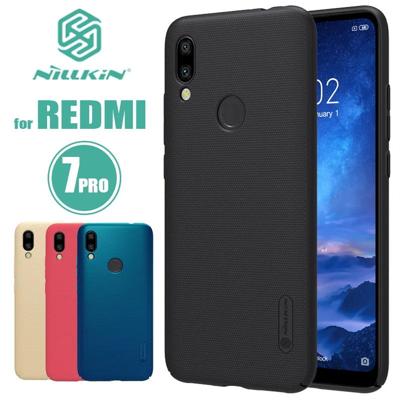 Для Xiaomi Redmi 8A 7A 7 6A 6 Pro Чехол Nillkin матовый щит Жесткий PC задняя крышка для Xiaomi Redmi 8A 7A 6A 5A 7 6 Pro Чехол для телефона