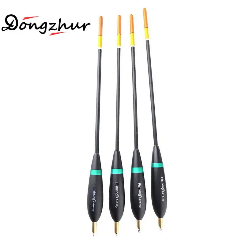 جديد 4 قطعة/الوحدة الصيد تعويم الوزن 8g-10g طول 24 سنتيمتر-26 سنتيمتر العائمة يطفو بلاستيك مقوي الذيل البلاستيك تعويم عمودي العوامة SCZ1938