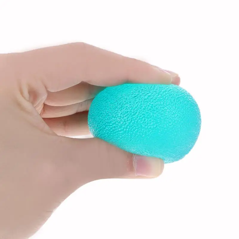 Silicone Massage Therapy Hand Finger Grip Ball Strength Exercise Stress
