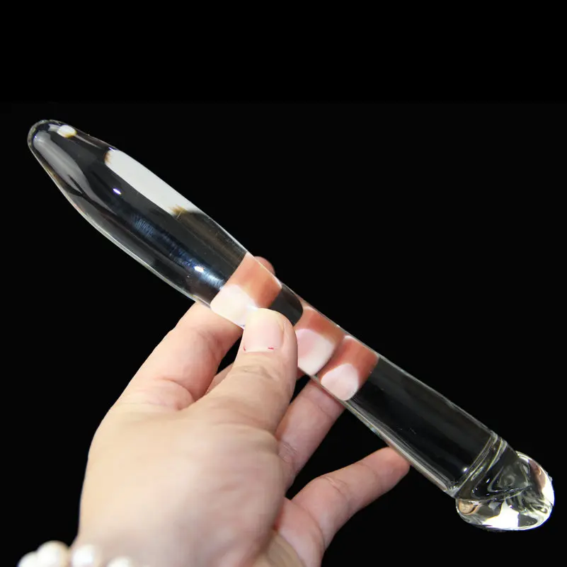 h059G-Spot Sensual Glass Dildo本 (13)