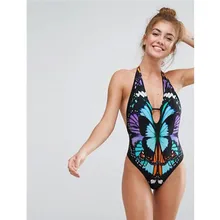 Пикантные Для женщин купальники Одна деталь купальник Монокини пуш-ап Мягкий Бикини ванный комплект