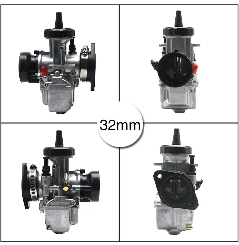 ZSDTRP KSR28 30 32 34 мм PWK карбюратор Универсальный Shift Karts 4T гоночный мотоцикл Скутер для Honda Yamaha KTM