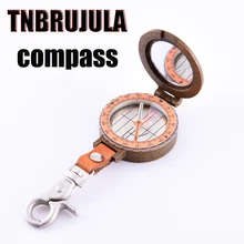 Карманные часы ретро Компас Открытый Восхождение Путешествия ориентация компас Подарочная коллекция компас
