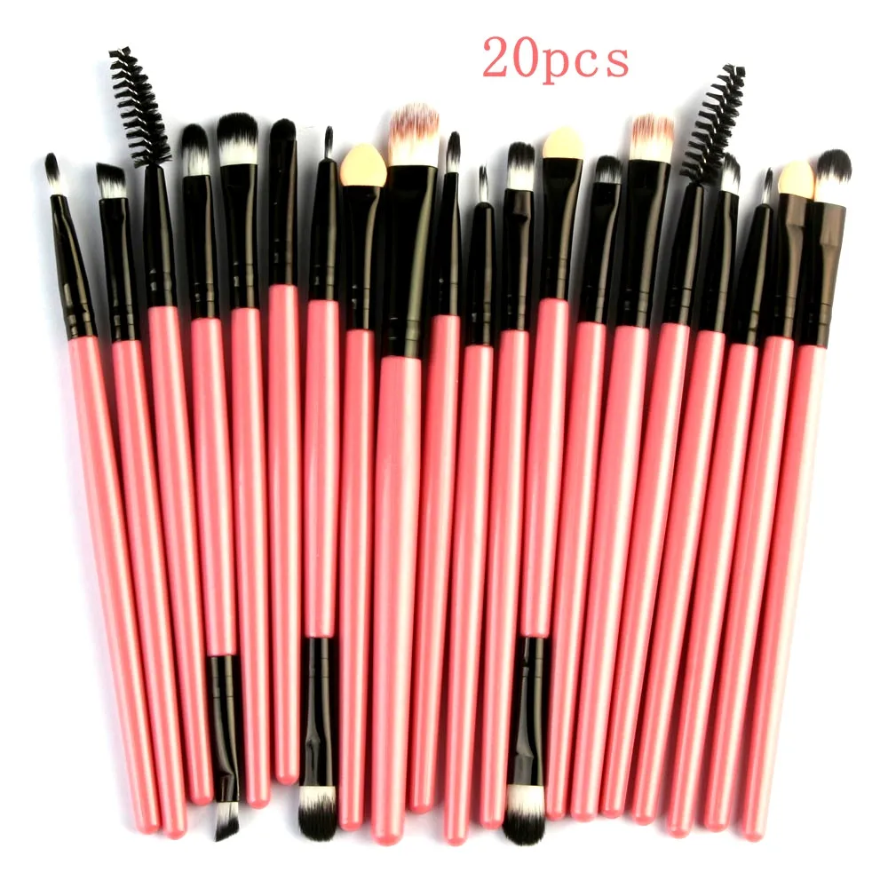 

20Pcs Makeup Brushes Set Pro Powder Blush Foundation Eyeshadow Eyeliner Lip Cosmetic Make up Brush Tool Set pincel maquiagem