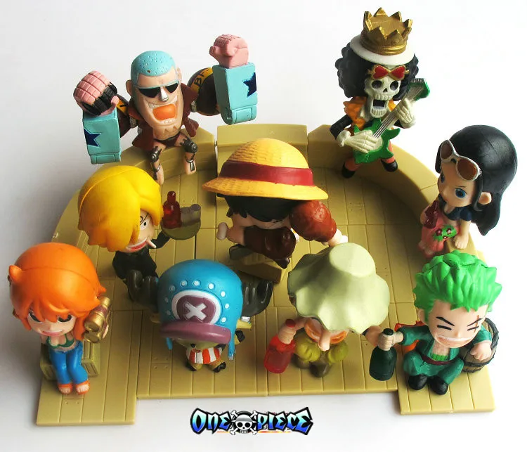 1 шт. японский аниме Косплэй обезьяна Luffy фигурки модель из коллекции через два