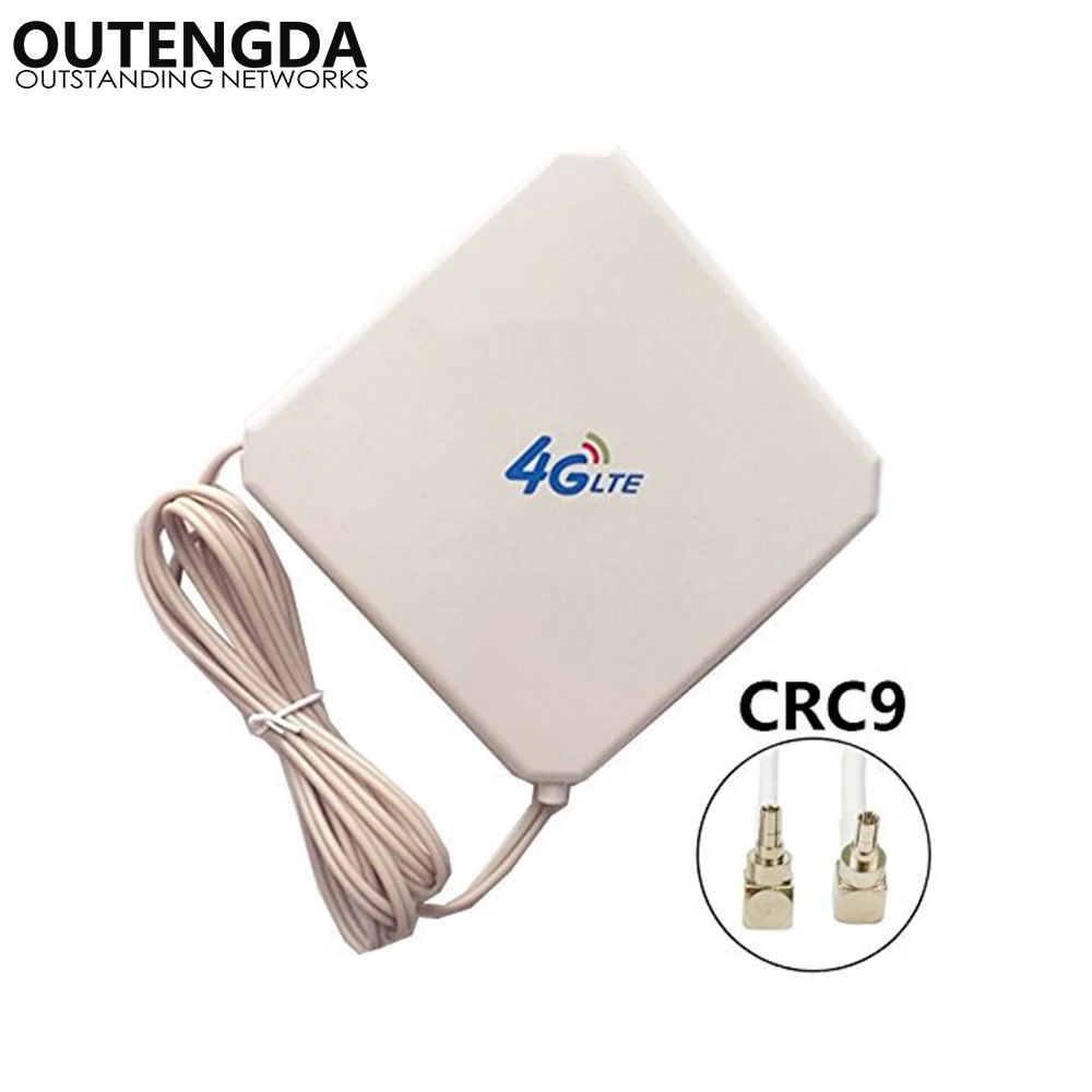 

35dBi GSM High Gain 4G LTE Antenna CRC9 Connector External Indoor WIFI Signal Booster Amplifier ANT for Huawei E3372 E3272