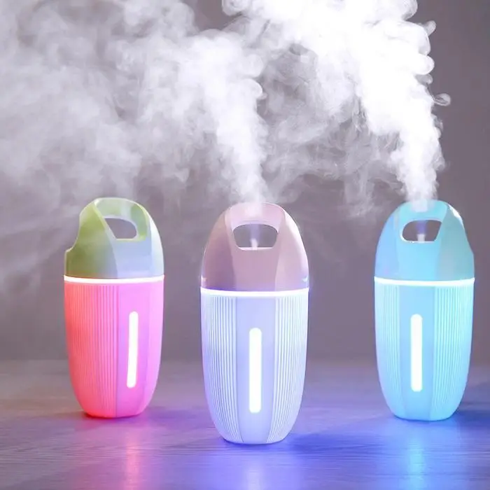 

Household Appliances Air Humidifier USB Ultrasonic Humidifiers 200ML Mist Maker Aromatherapy Diffuser Aroma with LED Light Hot