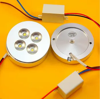 

Hi-Worth Mini LED Downlight 4W LED Cabinet light 10pcs/lot AC85-265V Mini LED lamp white or warm white RoHS CE