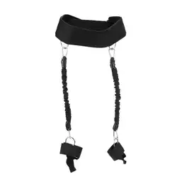 Лента-Эспандер для фитнеса тренажер прыжковый веревка сила ноги ремень спортивный