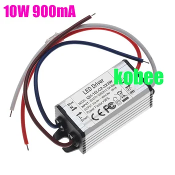 

5Pcs Waterproof 10W AC85-277V LED Driver 2-3x3 900mA DC6-12V LED Power Supply Constant Current For Ceiling Lamp
