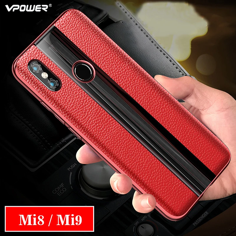 Чехол из натуральной кожи для Xiaomi Mi 9 se 8 Защитный Гибридный чехол xiaomi mi mi8