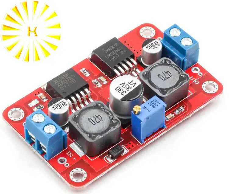 DC-DC Buck 3.5V-28V a 1.25V-26V Modulo di alimentazione alimentazione del