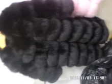 real fox fur coat 90cm long