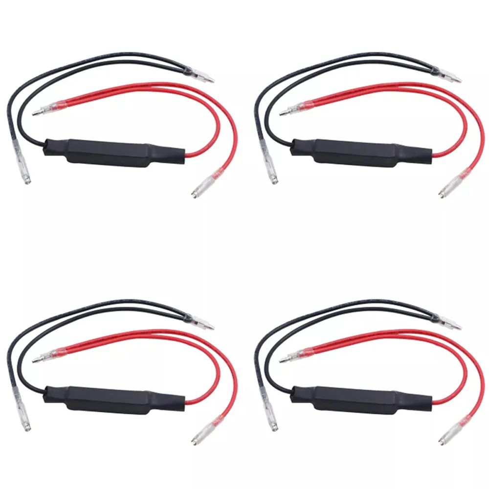 

4 x 10W 10 Ohm Motorcycle Turn Signal Indicator LED Load Resistor Flash Fix Error Decoder Dropshipping #WL1